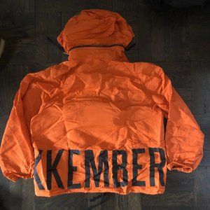 Dirk Bikkembergs Hoodie Rain Jacket Collapsible
